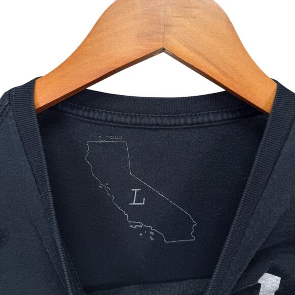 The Neighbourhood nbhd CA Band Upside Down House Logo Indie Men's T Shirt L - Picture 4 of 5